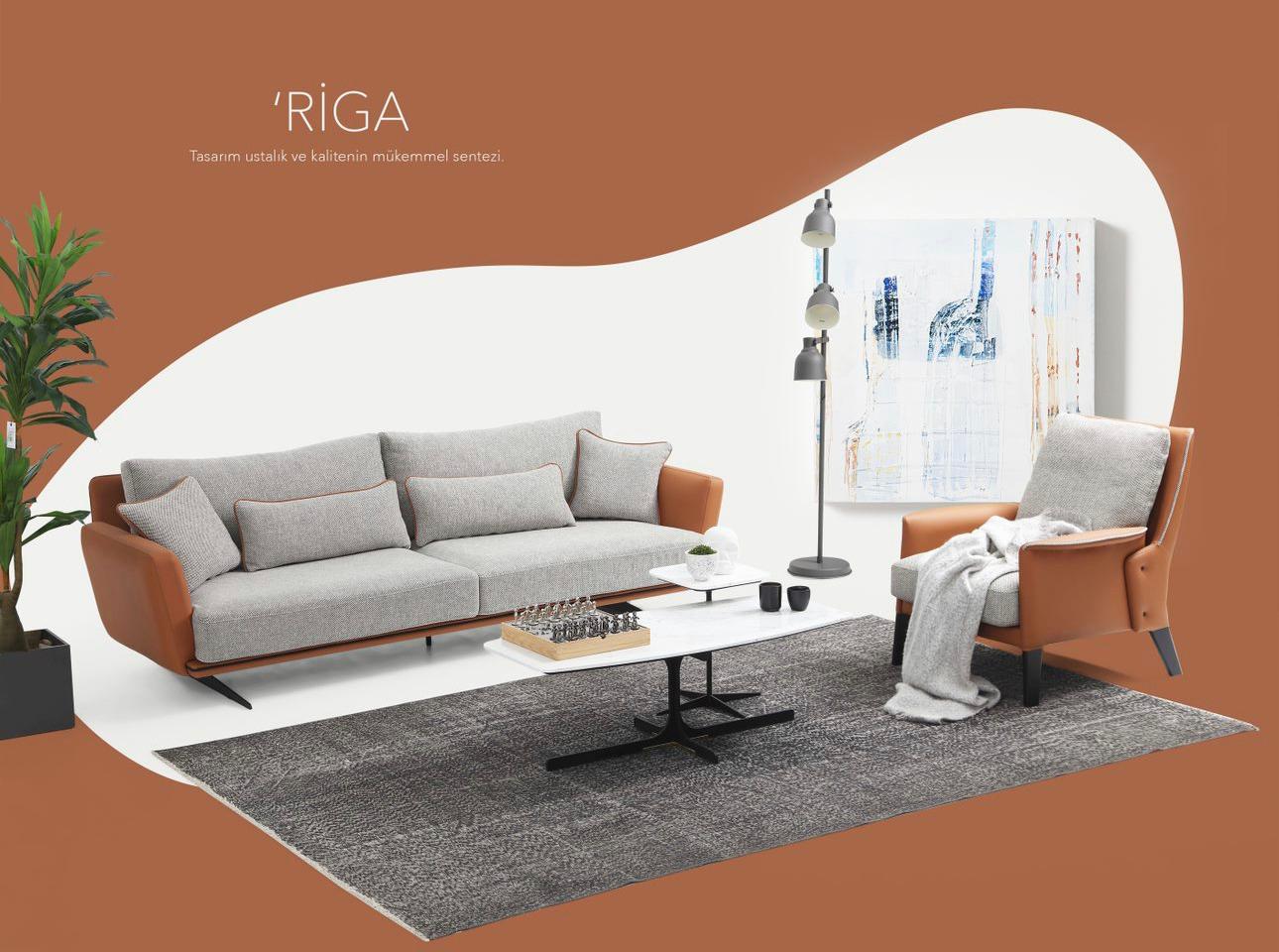 RIGA SOFA SET 3+1