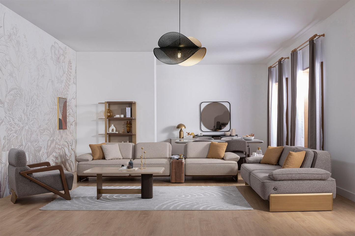 TOKYO SOFA SET 4+3+1