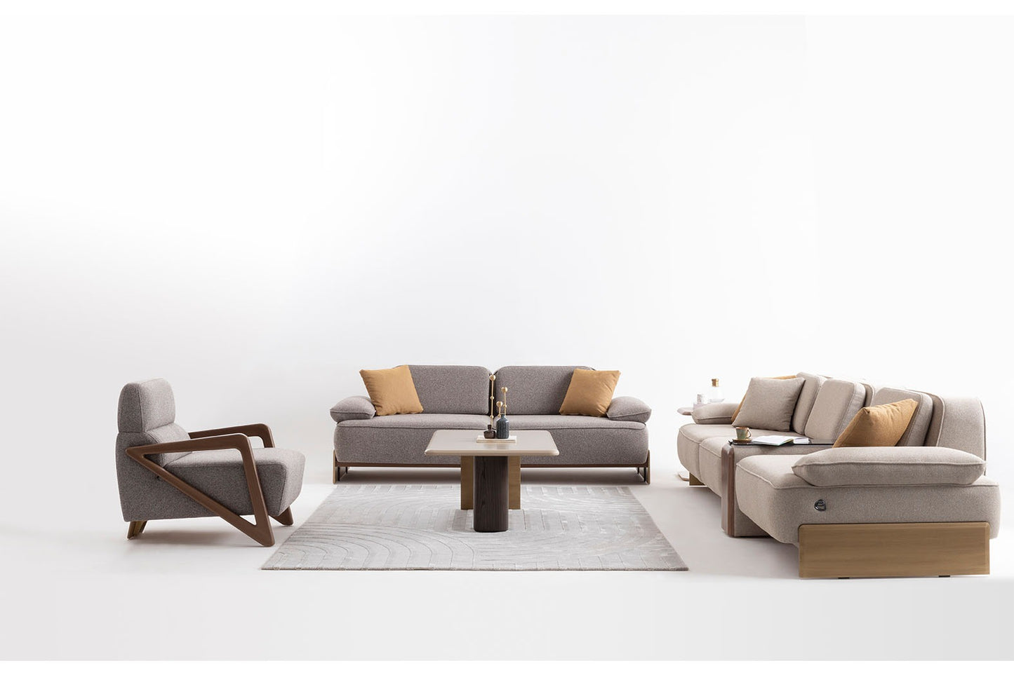 TOKYO SOFA SET 4+3+1