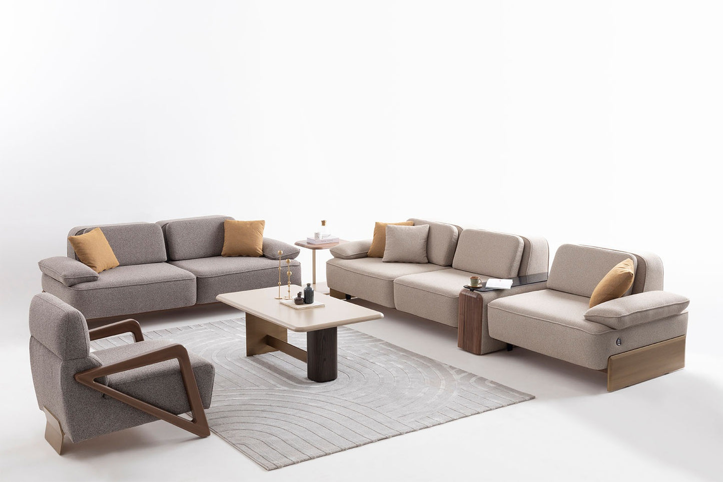TOKYO SOFA SET 4+3+1