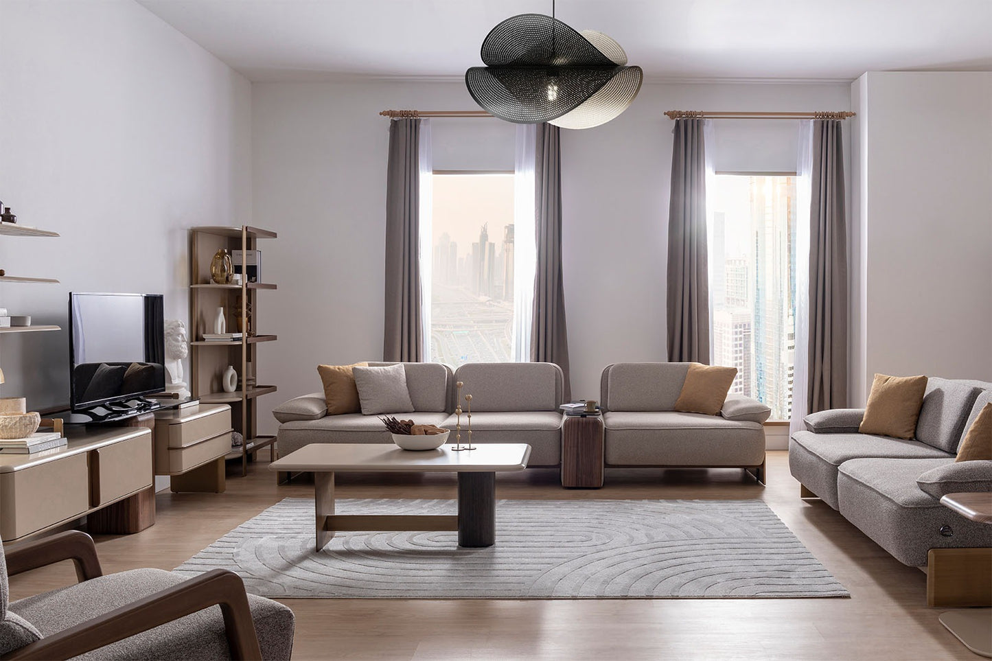 TOKYO SOFA SET 4+3+1