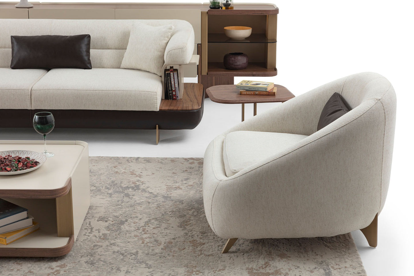 ZEN SOFA SET 3+3+1+1