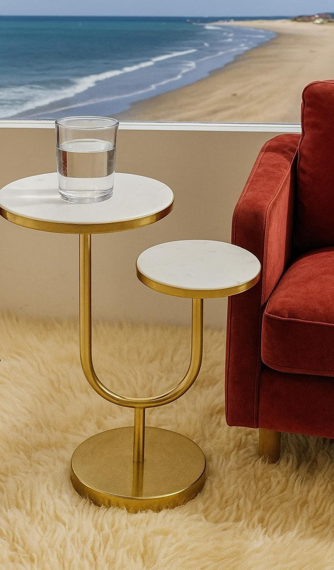 DUO AURA SIDE TABLE