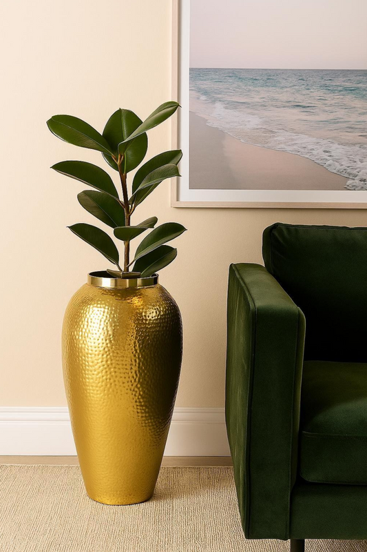 AURIC HAMMERED VASE ( LARGE )