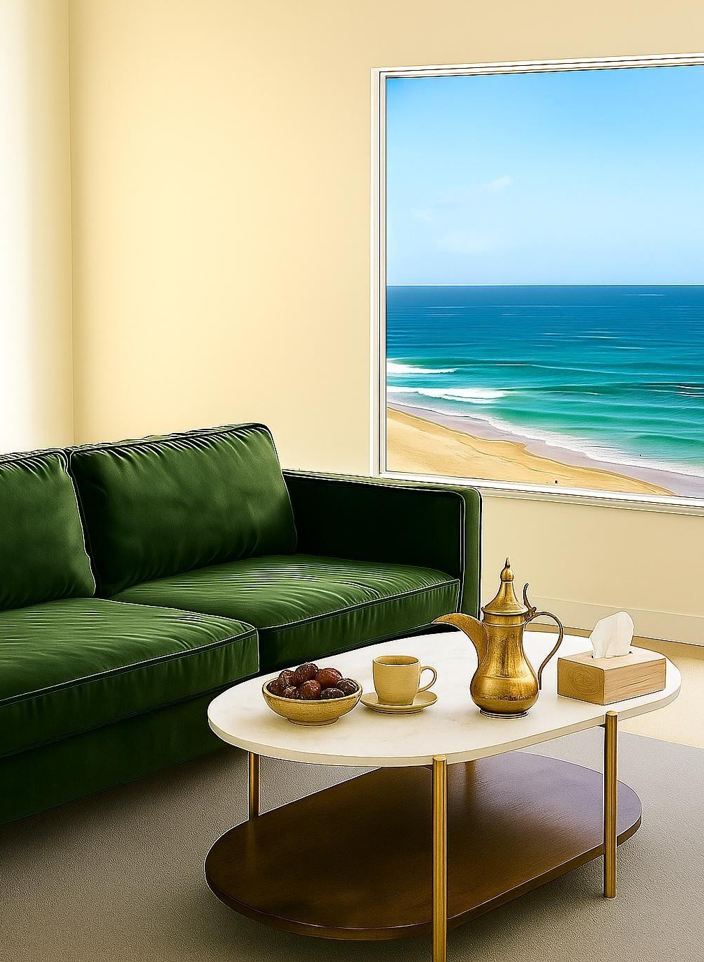 MARBELLA DUAL LAYER COFFEE TABLE