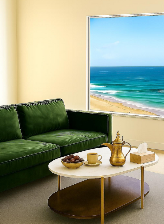 MARBELLA DUAL LAYER COFFEE TABLE