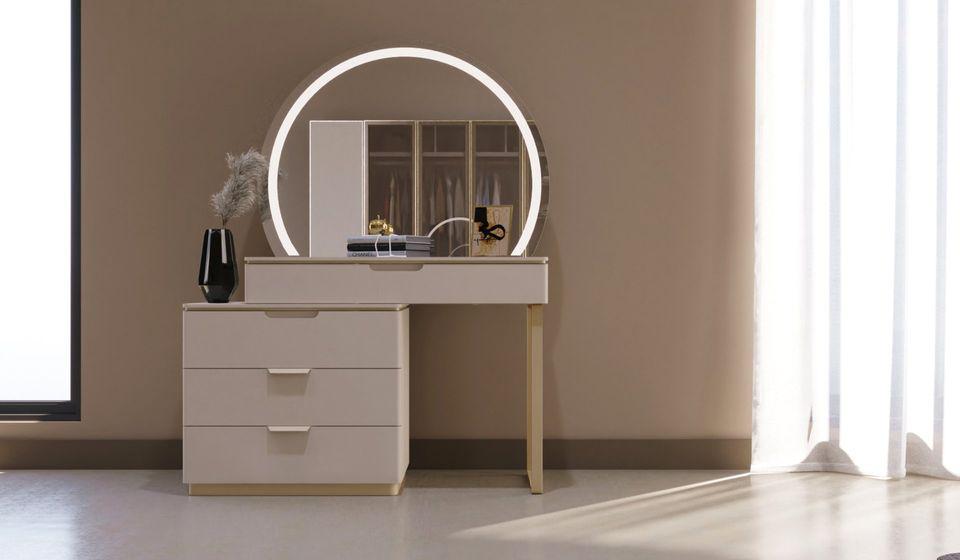 Luxurious and Elegant Bed Set with Nightstands