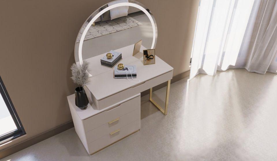 Luxurious and Elegant Bed Set with Nightstands