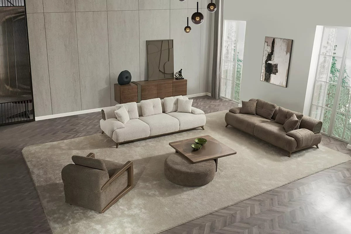 BERLIN SOFA SET 4+3+1