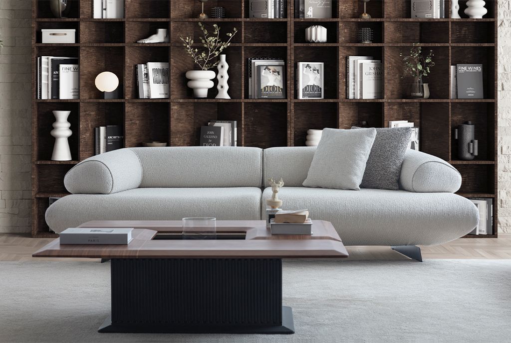 STYLISH MODERN LIVING ROOM  SOFA SET