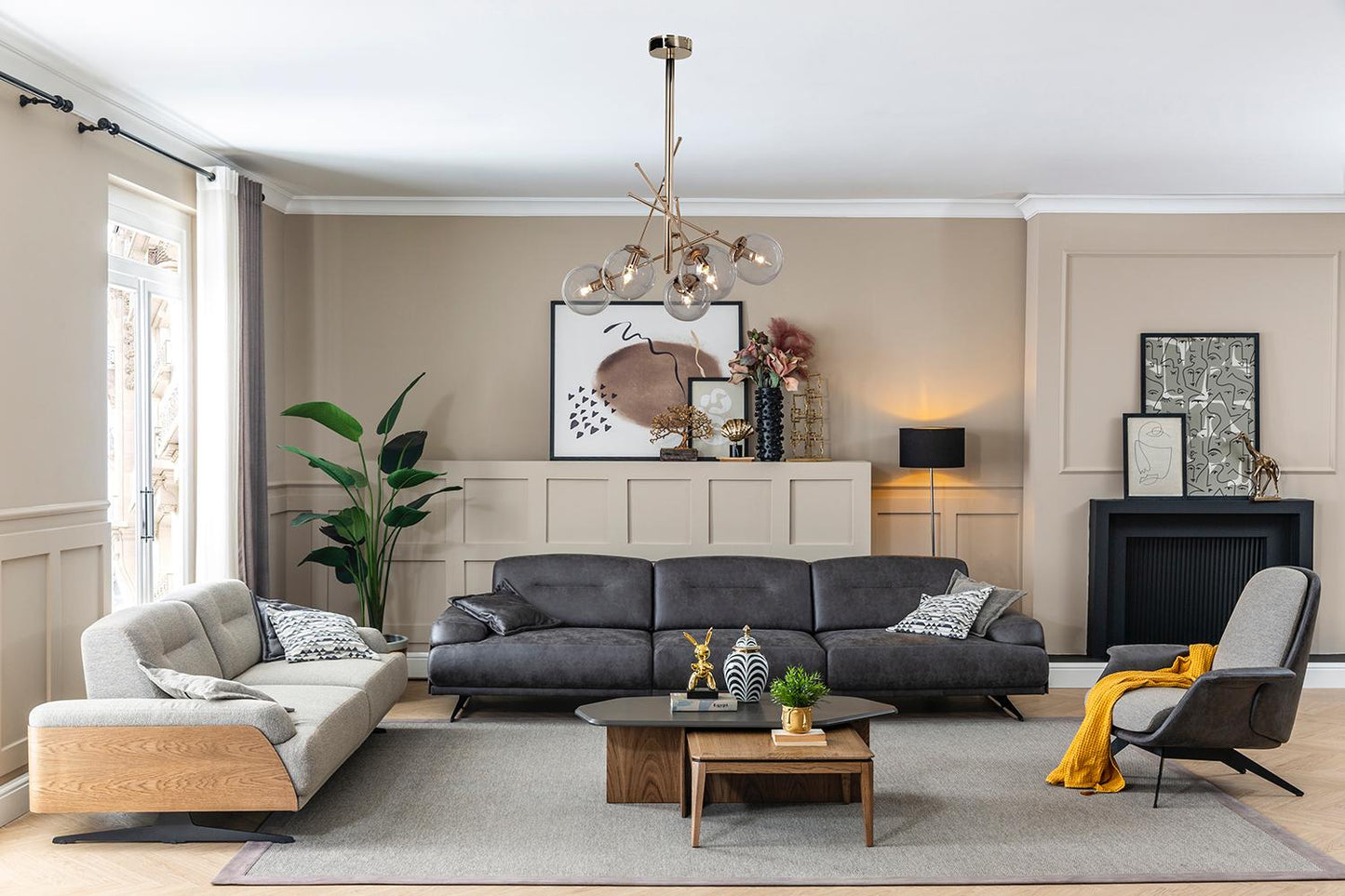 Stylish Modern Sofa for Elegant Living Rooms