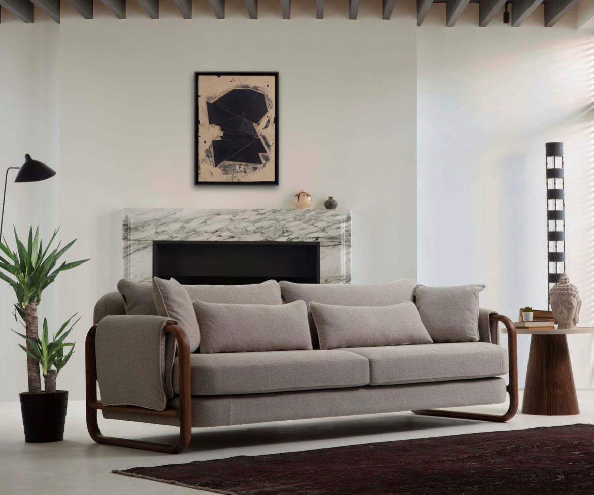 Stylish Modern Sofa Set with Coffee Table