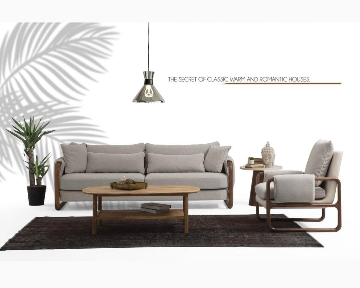 Stylish Modern Sofa Set with Coffee Table